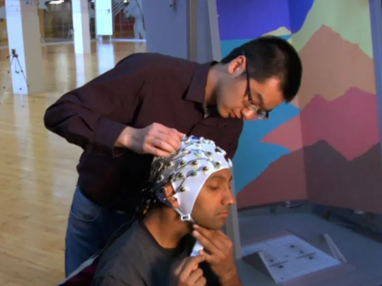 Simultaneous Scalp Electroencephalography (EEG), Electromyography (EMG), and Whole-body Segmental Inertial Recording for Multi-modal Neural Decoding