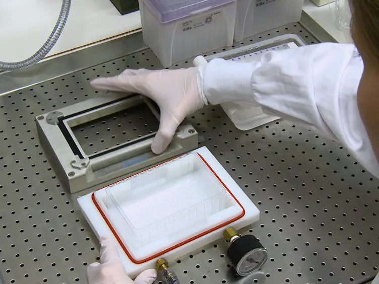 Absolute Quantification of A&#946;<sub>1-42</sub> in CSF Using a Mass Spectrometric Reference Measurement Procedure