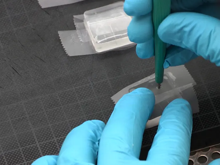 Microfluidic-based Synthesis of Covalent Organic Frameworks (COFs): A Tool for Continuous Production of COF Fibers and Direct Printing on a Surface