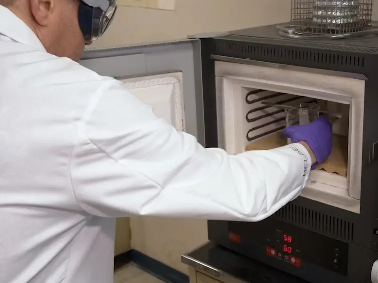 Deposition of Porous Sorbents on Fabric Supports