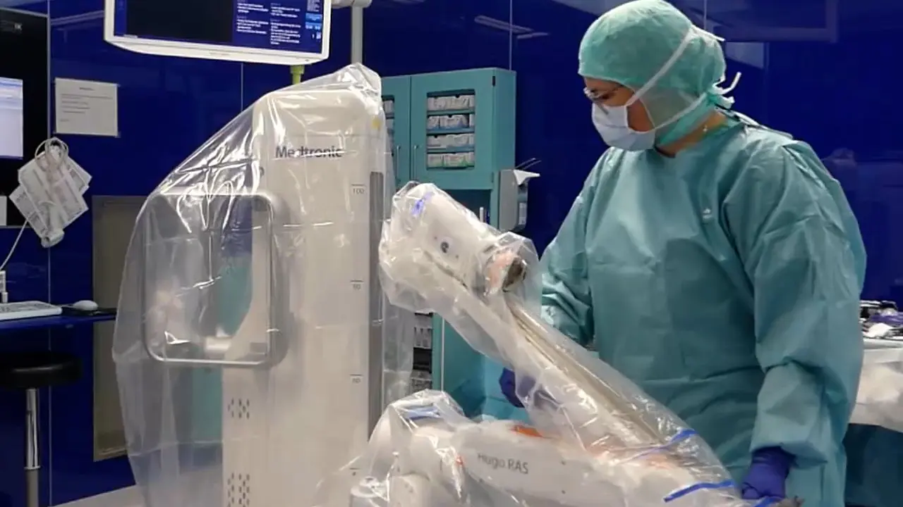 Robotics in Surgery: A Modular Robotic Platform Driven Gastric Wedge Resection