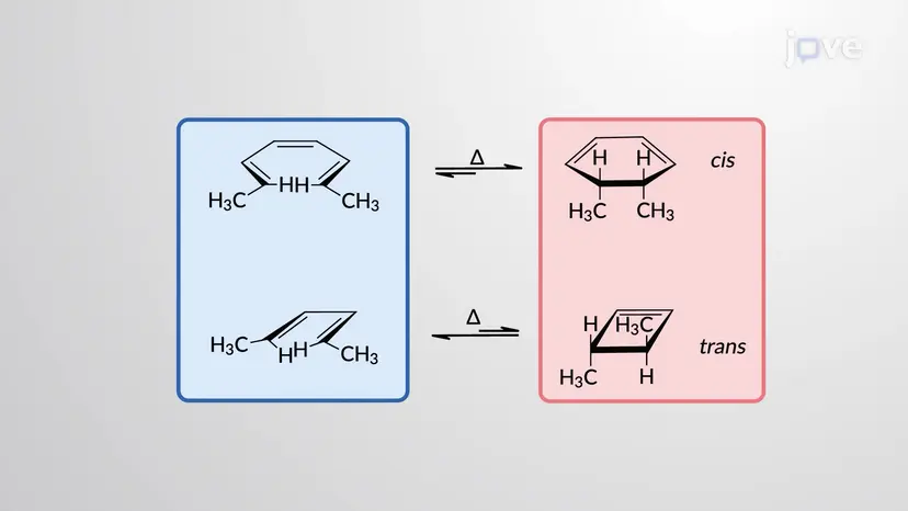 熱電気環状反応:立体化学