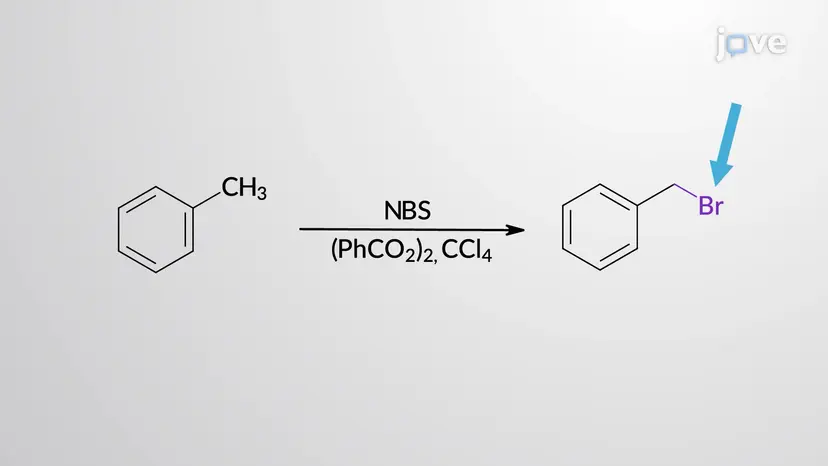 ベンジル位での反応:ハロゲン化